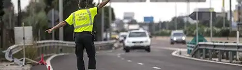 inmovilizar el vehículo la Policía