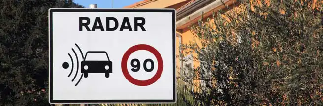 El número de radares de tráfico aumentó un 4% en 2021