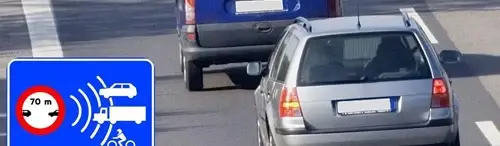 La DGT va a por los "conductores chicle": Evita la multa de 200€ y 4 puntos